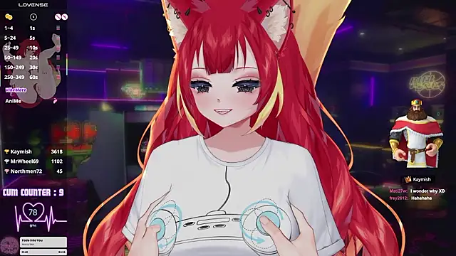 Czat XXX na żywo – LewdFoxy_VT