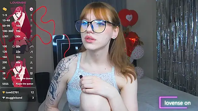 Chat XXX en directo de MeganNewCat