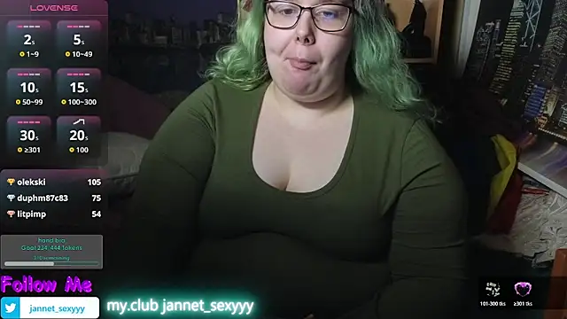 JannetPieのライブXXXチャット