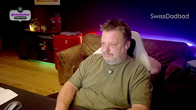 SwissDadbod Adlı Modelin Web Kamerası Şovu