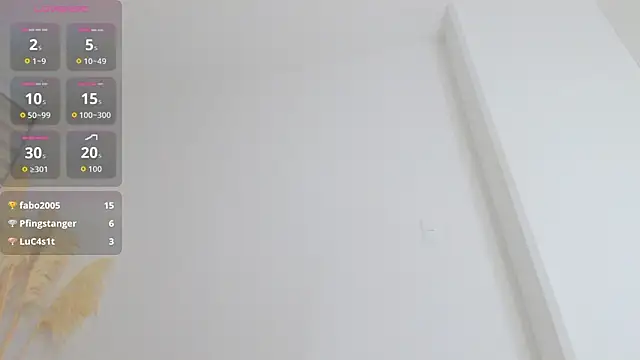 Chat +18 de dollface17 ao vivo