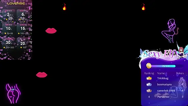 Pertunjukan Kamera Web linapalacios