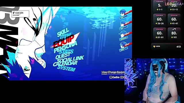 Show modela StarshineMoonspark na web-kameri