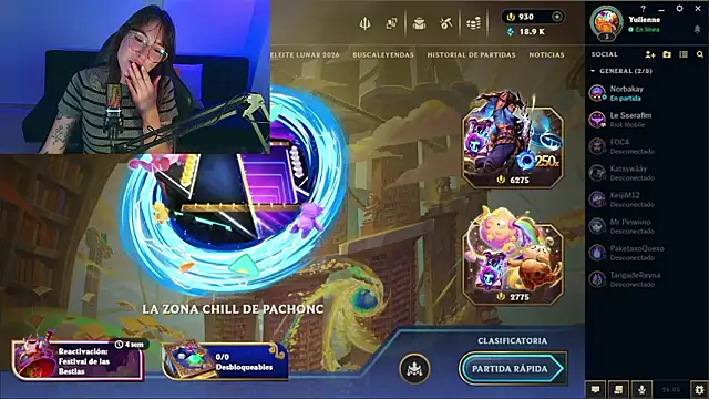 Chat XXX en directo de Yuliennegg