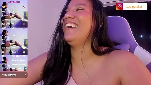 ZoeParcker 现场XXX聊天