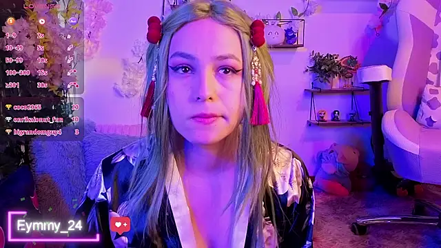 Chat +18 de Eymmy_24 ao vivo