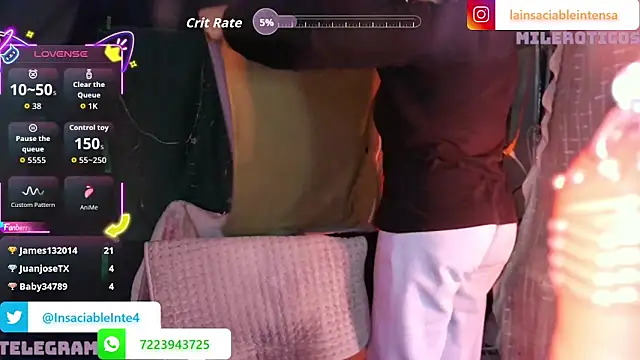 LaInsaciableIntensa live XXX chat