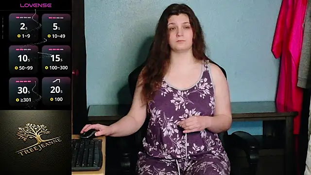 Chat XXX ao vivo de TreeJeanne