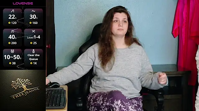 Živý XXX chat TreeJeanne