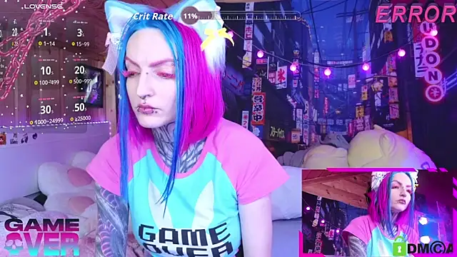 Chat +18 de NekoCyber ao vivo