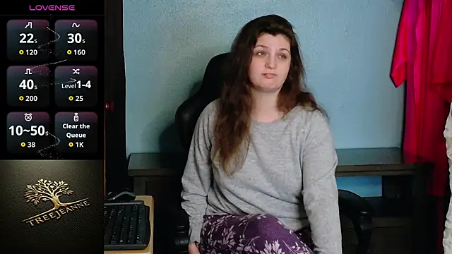 Chat XXX en directo de TreeJeanne