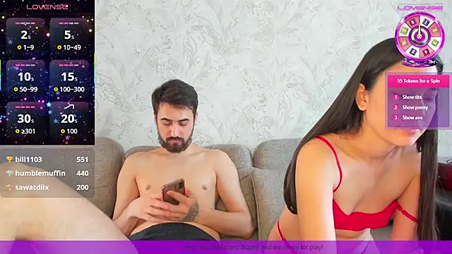 Chatroom XXX en direct de sophywhisper