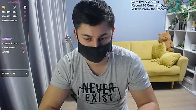 Show de Tomguys na webcam