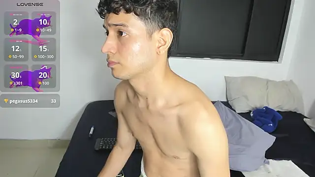 Benjamin_Buster Show in webcam