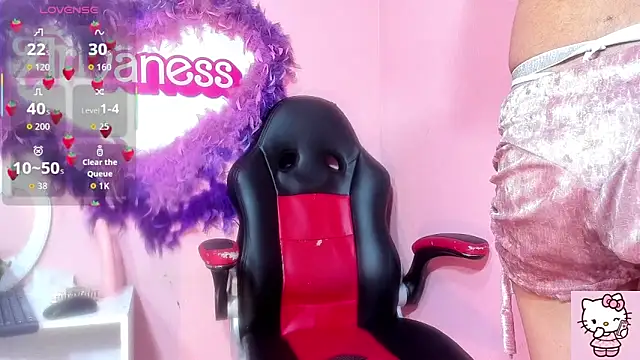 Show de Cloe_White_ na webcam