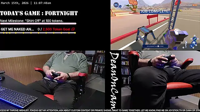 DeanonCam Adlı Modelin Web Kamerası Şovu