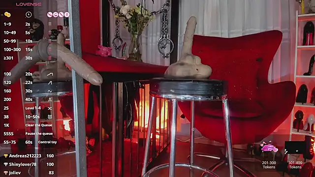 Živý XXX chat MistressAndre