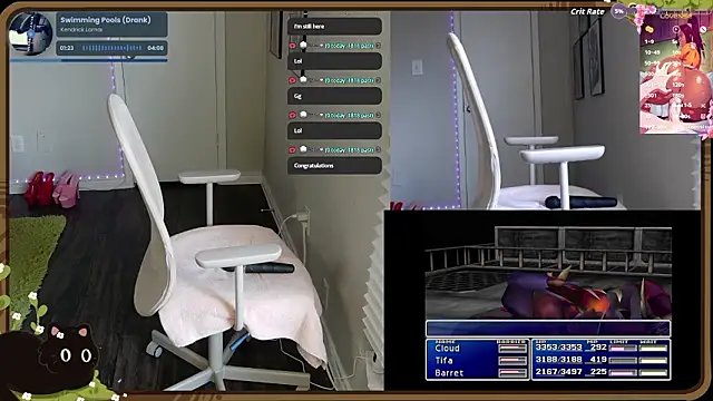 Chatroom XXX en direct de Cheybaaee