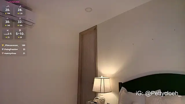 PettyCloehのウェブカメラショー