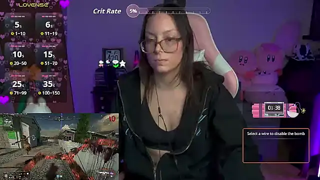 XXX chat uživo modela SpaceCowWhore