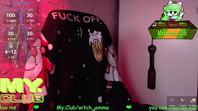 Witch_Emma 现场XXX聊天