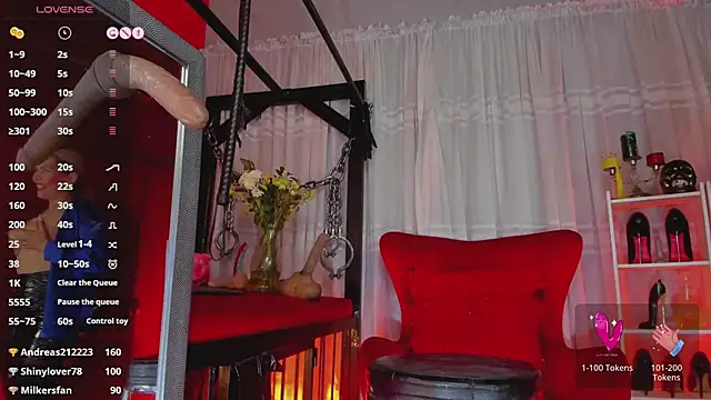 MistressAndreのライブXXXチャット