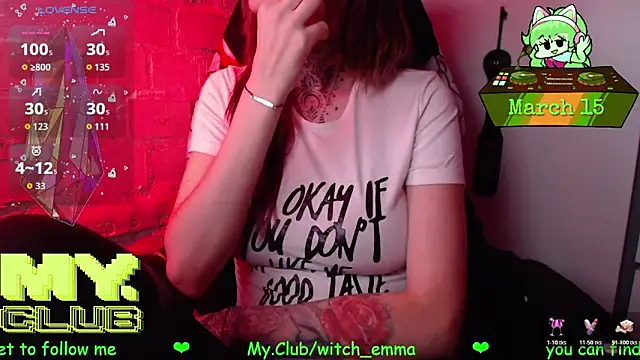 Chat +18 de Witch_Emma ao vivo