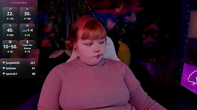 Chat +18 de LottieReed ao vivo