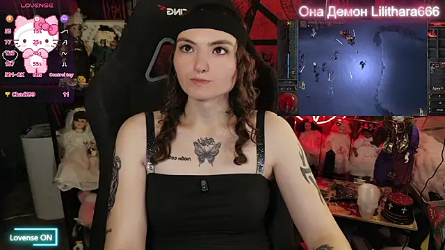 Chatroom XXX en direct de Lilithara666