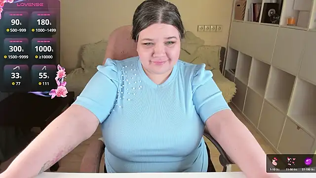 PlumPie élő XXX-chatje