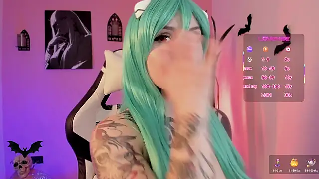 VelvetVampiree 라이브 XXX 채팅