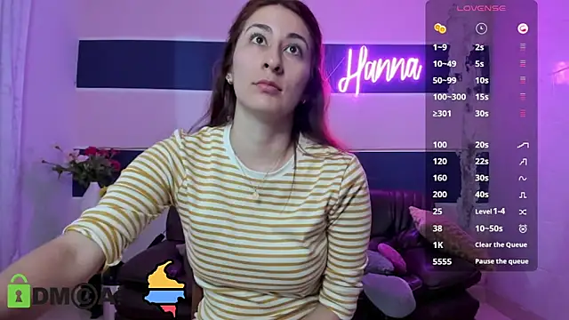 camiladeluca élő XXX-chatje