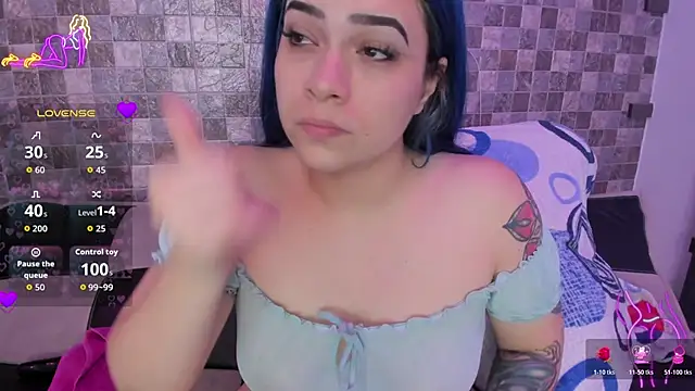 AzulSuccubus Adlı Modelin Canlı XXX Sohbeti