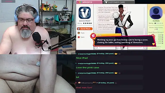 geekycastillo Pertunjukan Webcam