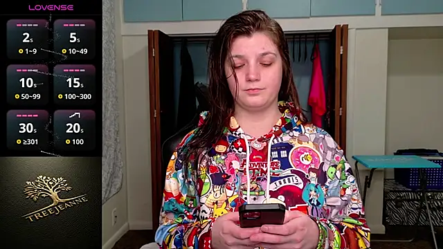 Czat XXX na żywo – TreeJeanne