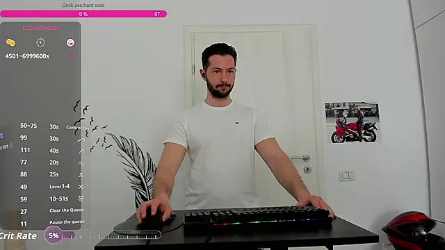 ZackFraser Adlı Modelin Web Kamerası Şovu