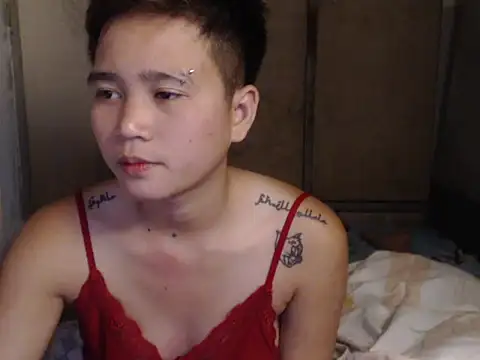 TRANSman_Squirt Pertunjukan Webcam