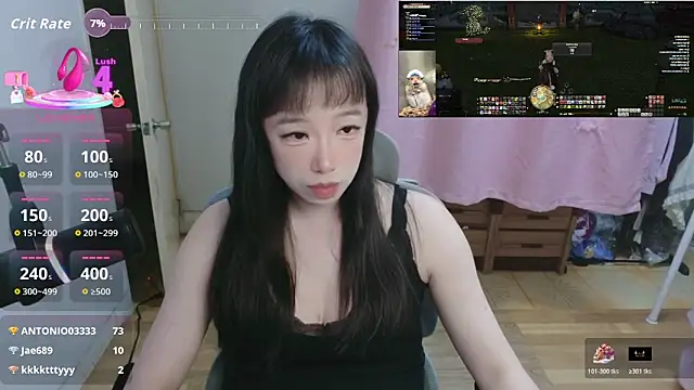 Show de Ranran0710 na webcam