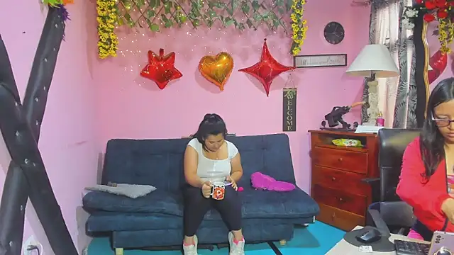 Show de lesbiancuple na webcam