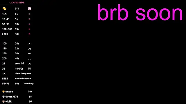 Živý XXX chat Lessy_Lasska