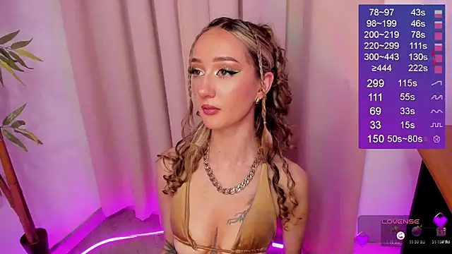 Bella-Whiteのウェブカメラショー