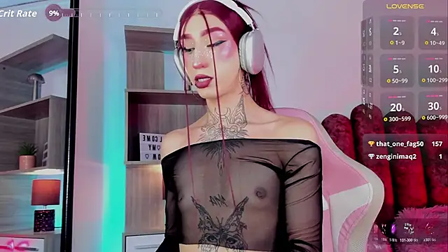 Eli-Bluee élő XXX-chatje