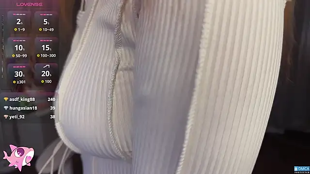 Chat +18 de PinkSharky ao vivo