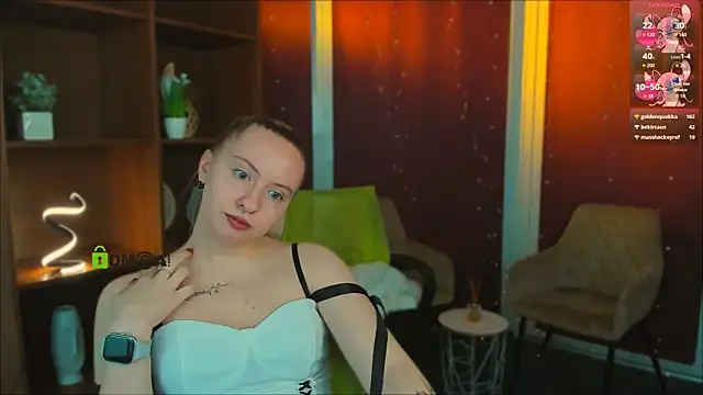 mila_glow1 Pertunjukan Webcam