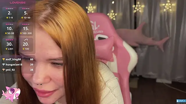 Chat XXX ao vivo de PinkSharky