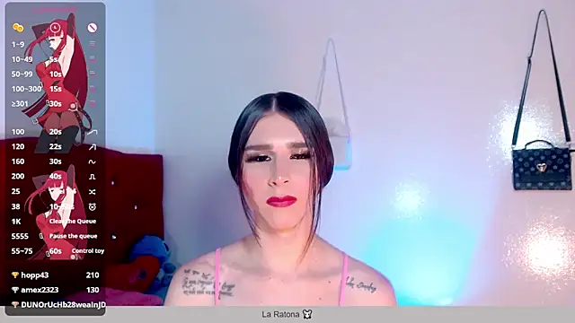 Pertunjukan Kamera Web la_ratona_1