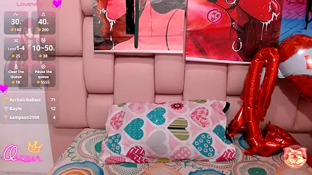 แชท XXX สดของ angelhotlatina18