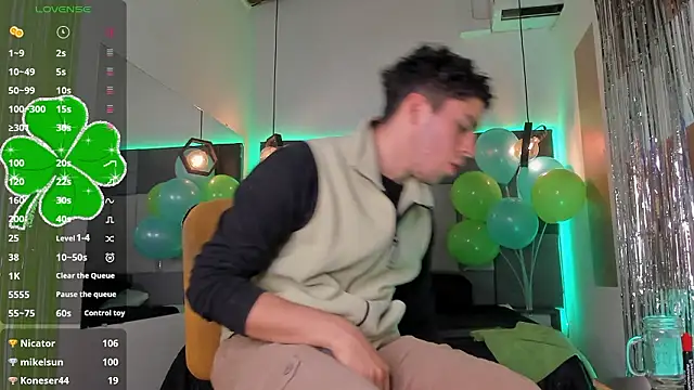 Show de LiamNovak na webcam