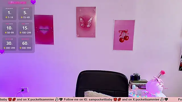 Sampuckettbaby Adlı Modelin Canlı XXX Sohbeti