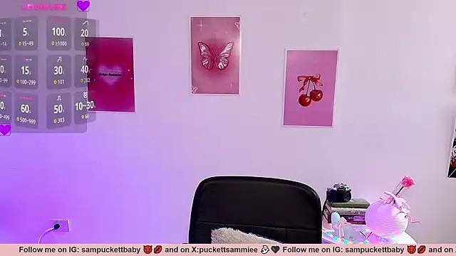 แชท XXX สดของ Sampuckettbaby